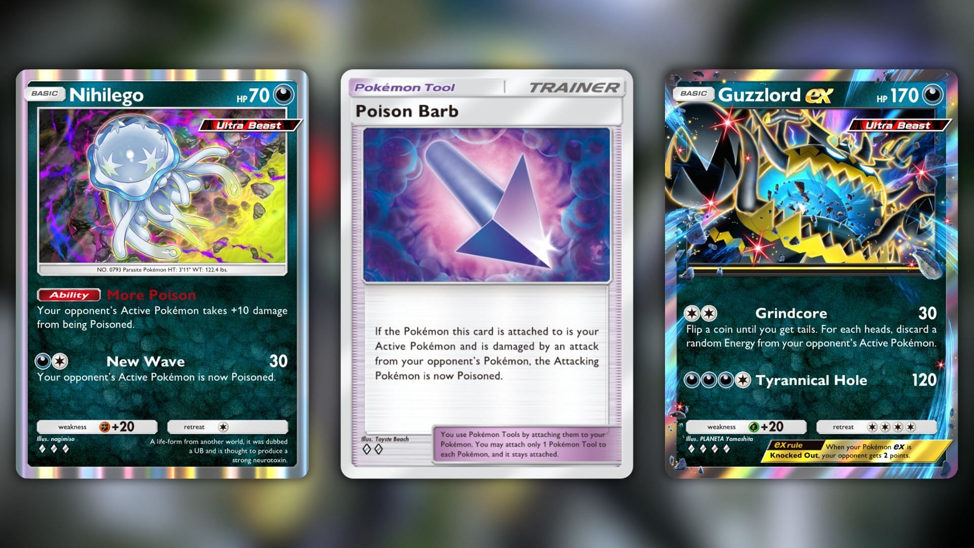 Best supporting cards in this deck (Image via The Pokemon Company)